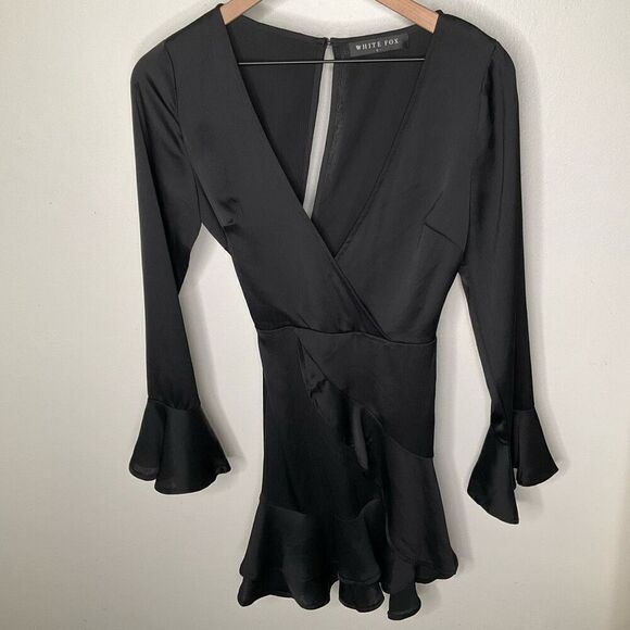 White Fox Little Black Dress - Picture 1 of 10